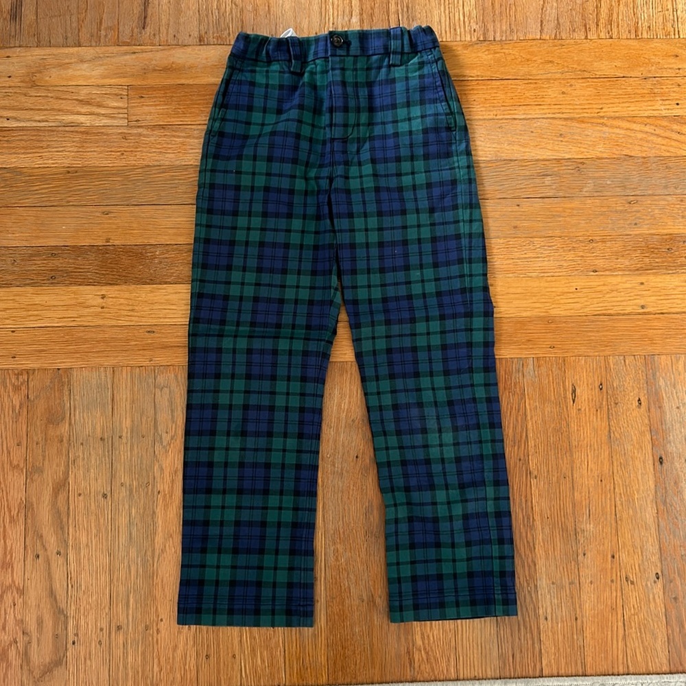 Boys Vineyard Vines Blackwatch plaid pants